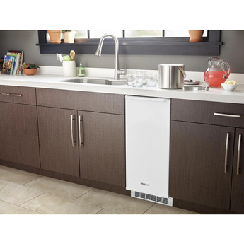 Whirlpool WUI75X15HW 15 Inch Freestanding and Built-In Ice Maker — thumbnail 6
